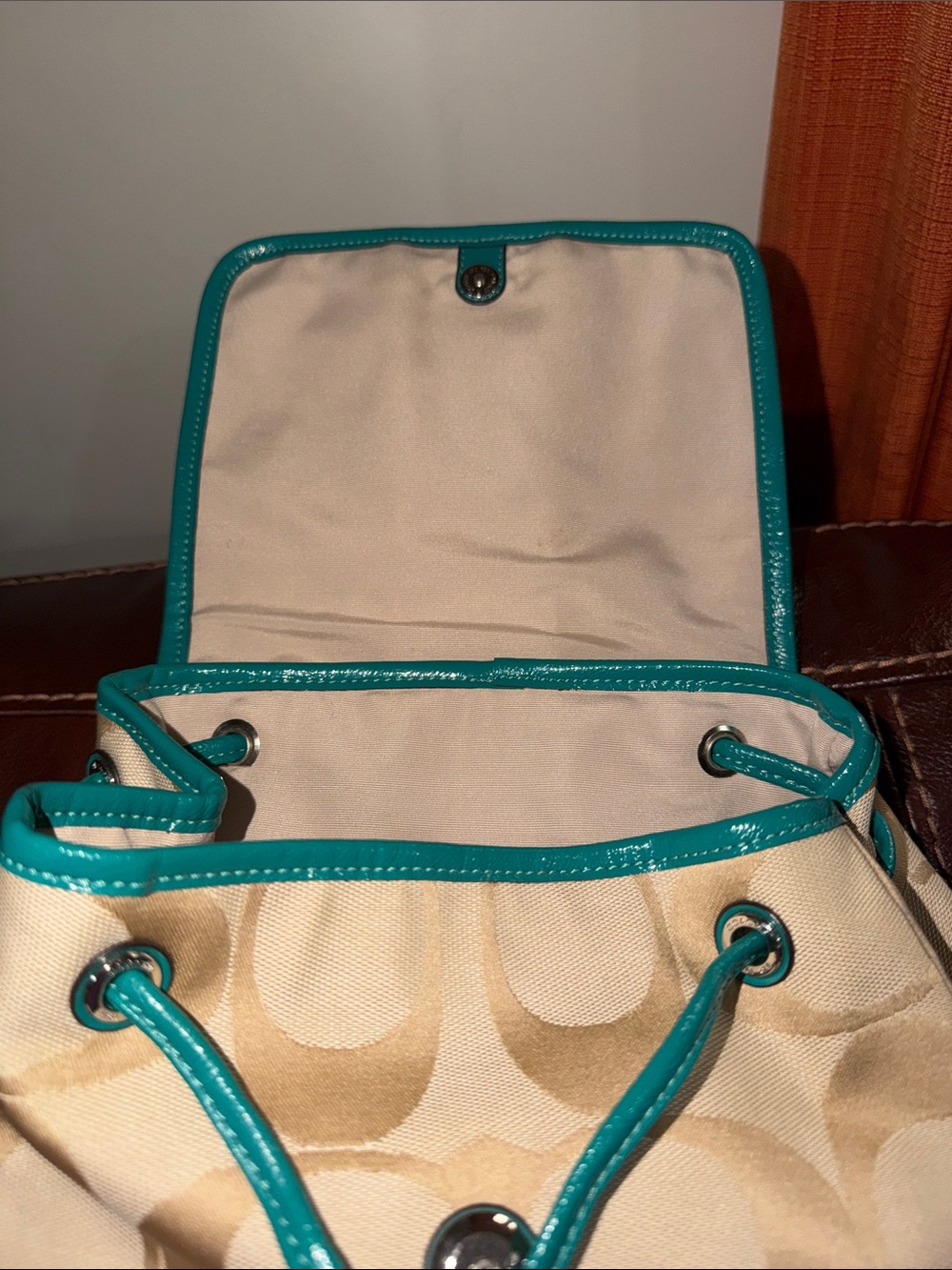 ‼️Coach Signature Backpack - Picture 12 of 15